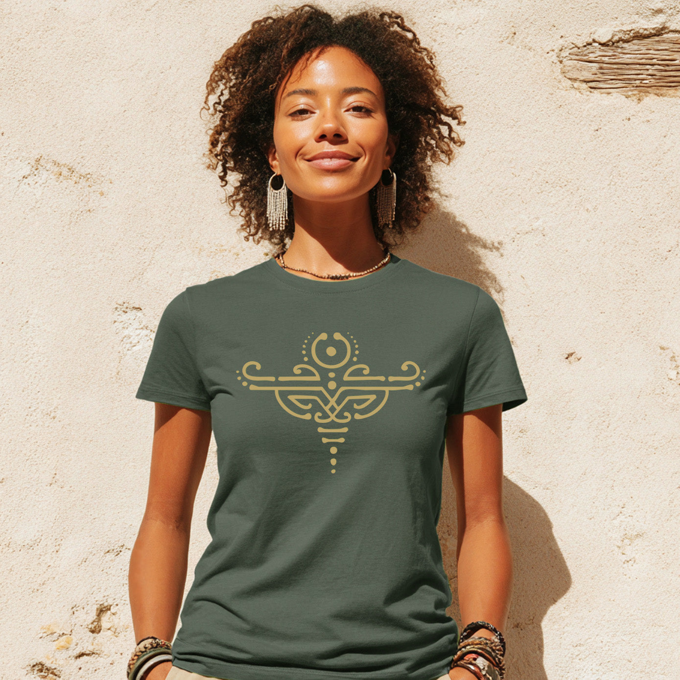 Be the Light: Mid-Waisted Tee