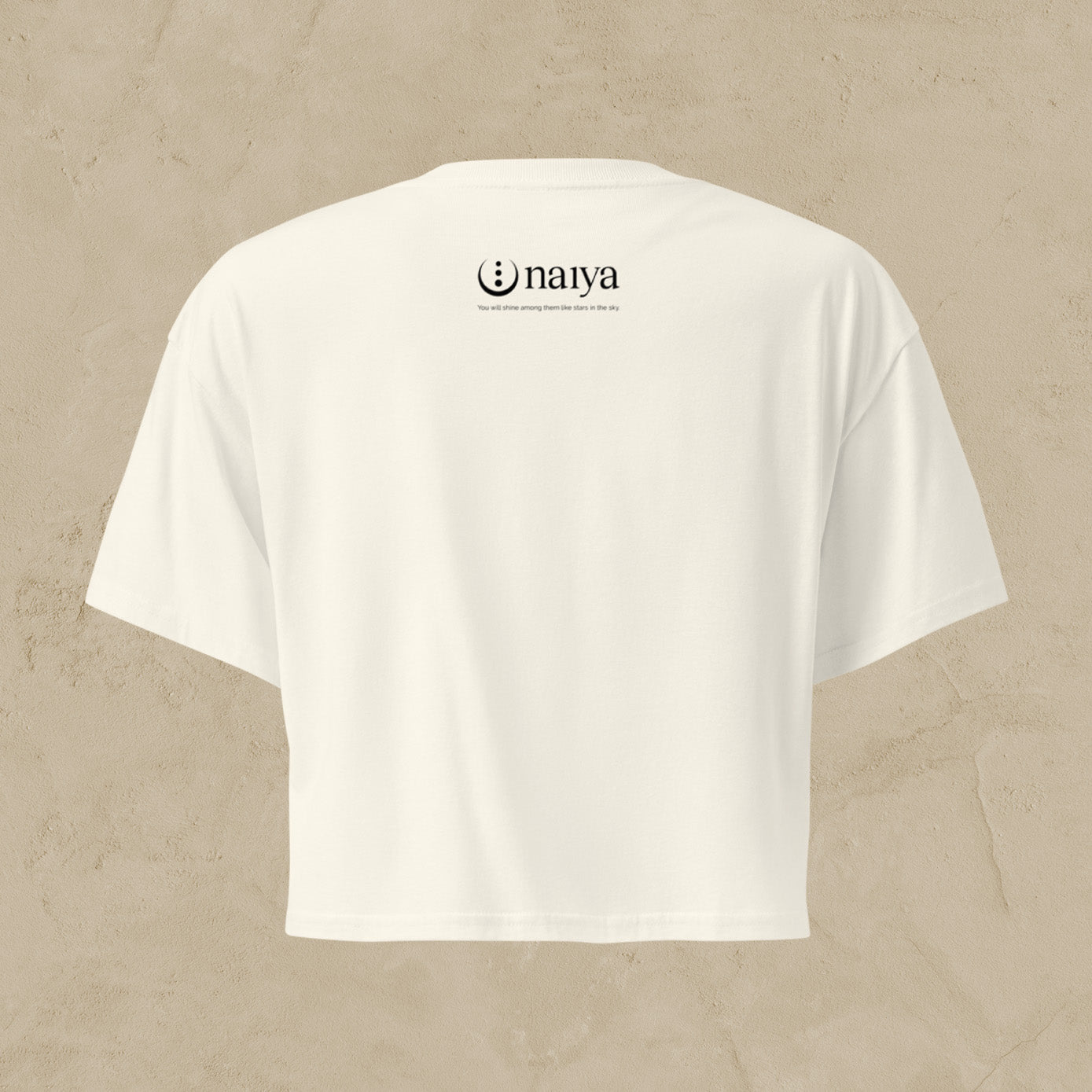 Shine Among Them: Cropped Tee